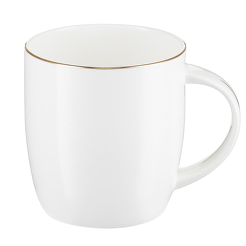 Kubek porcelanowy złota linia 350 ml BOSTON GOLD