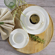 oryginalny talerz obiadowy i filiżanka ze spodkiem z góry