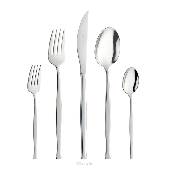 nowoczesne sztućce obiadowe na 12 osób