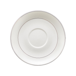 Spodek pod filiżankę 15 cm porcelanowy OCTAVIA