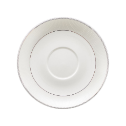 Spodek pod filiżankę 15 cm porcelanowy OCTAVIA