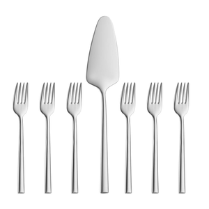 Zestaw widelczyków do ciasta z łopatką dla 6 osób INVICTA