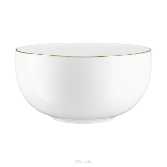 Salaterka 25 cm porcelanowa PLUS GOLD