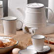Serwis kawowy porcelanowy na 12 osób NOSTALGIA 3