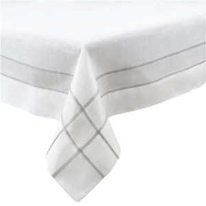 Obrus kwadratowy 160 x 160 cm biały EDITT