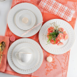 Serwis kawowy na 6 osób porcelanowy złota linia MESYNA GOLD 9