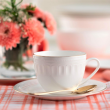 Serwis kawowy na 6 osób porcelanowy złota linia MESYNA GOLD 2