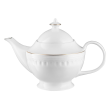 Serwis kawowy na 6 osób porcelanowy złota linia MESYNA GOLD 13