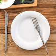 Serwis obiadowo kawowy porcelanowy na 6 osób PLUS WHITE 7