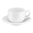 Serwis obiadowo kawowy porcelanowy na 6 osób PLUS WHITE 17