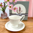 Filiżanka do herbaty VENICE WHITE w pudełku prezentowym 1