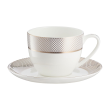 Serwis kawowy porcelanowy na 12 osób GLAMOUR 10