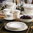 Serwis kawowy porcelanowy na 12 osób GLAMOUR 7