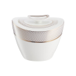 Serwis kawowy porcelanowy na 12 osób GLAMOUR 12