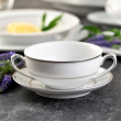 Spodek pod bulionówkę 16 cm porcelanowy AZALIA 3