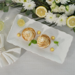 Półmisek prostokątny porcelanowy 35 cm x 17 cm GLORIETTA Style 3