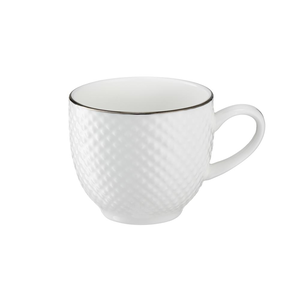 Filiżanka do espresso bez spodka 100 ml porcelanowa BARI PLATIN