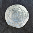 Salaterka szklana 30 cm AMANDA silver 3