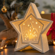 Lampion porcelanowy CHRISTMAS - LED Gwiazdka 2