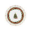 Patera świąteczna 21 cm porcelanowa CHRISTMAS TREE 1