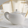 Serwis obiadowo kawowy porcelanowy na 12 osób NAOMI GOLD 26