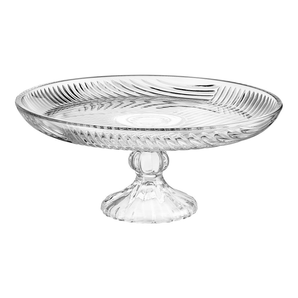 Patera na ciasto lub tort szklana 30 cm VIKI