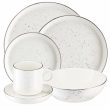 Serwis obiadowo kawowy na 12 osób porcelanowy POLVERE 10