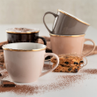Komplet 2 kubków porcelanowych 550 ml PEPPER & CANDY w pudełku prezentowym 4