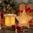 Lampion porcelanowy CHRISTMAS - LED Chatka 4