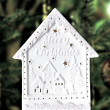 Lampion porcelanowy CHRISTMAS - LED Chatka 5