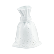 Lampa dekoracyjna porcelanowa 23 cm z ażurowym wzorem PIADA 4