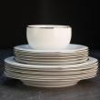 Miseczka Salaterka porcelanowa 12,5 cm PLUS PLATIN 3