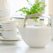 Serwis kawowy na 6 osób porcelanowy PLUS GOLD 6