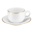 Serwis kawowy na 6 osób porcelanowy PLUS GOLD 8