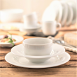 Salaterka 12 cm porcelanowa miseczka śniadaniowa 550 ml PLUS biały 5
