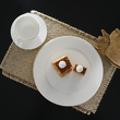 Spodek pod filiżankę porcelanowy ROMA GOLD 2
