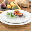 Serwis obiadowy porcelanowy na 12 osób PLUS WHITE 2