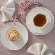 Zestaw do ciasta porcelanowy na 6 osób TIFFANY 6