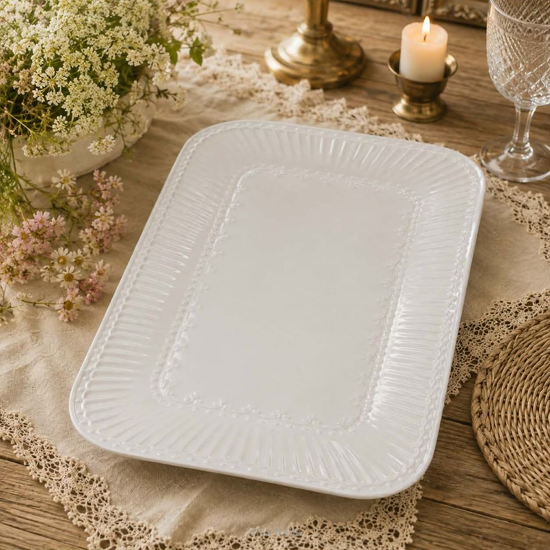 Półmisek porcelanowy 31x19,5 cm UNICO 40