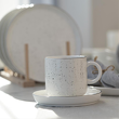 Serwis obiadowo kawowy na 6 osób porcelanowy POLVERE 1