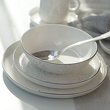 Serwis obiadowo kawowy na 6 osób porcelanowy POLVERE 2
