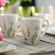 eleganckie kubki do kawy porcelanowe do jadalni