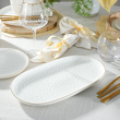 porcelanowy półmisek owalny do serwowania dań
