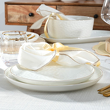 stylowy serwis porcelanowy do obiadu i kolacji