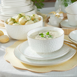 porcelanowy serwis obiadowy do domu dla 6 osób
