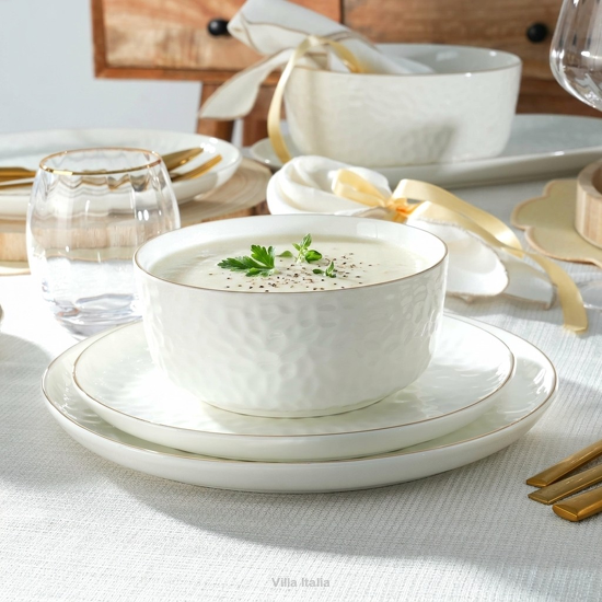 porcelanowy serwis obiadowy dla 6 osób