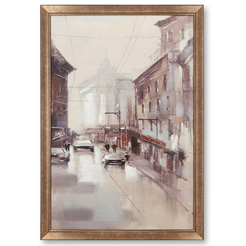 Obraz na płótnie Ulica miasta 60 x 90 cm