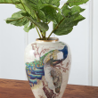 Talerz dekoracyjny ceramiczny 40 cm  z pawiem SAGO 5