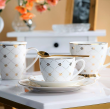 Kubek porcelanowy 350 ml z zaparzaczem FABIOLA 6