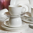 Serwis obiadowo kawowy porcelanowy na 12 osób GLORIETTA 6